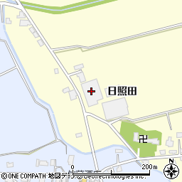 秋田ふるさと農業協同組合　平鹿総合支店金麓園選果場周辺の地図