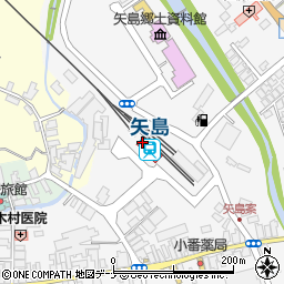 由利高原鉄道株式会社周辺の地図
