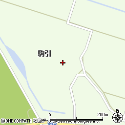 秋田県横手市十文字町睦合駒引82周辺の地図