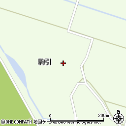 秋田県横手市十文字町睦合駒引90周辺の地図