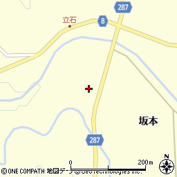 岩手県奥州市江刺米里坂本29周辺の地図