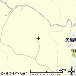 秋田県由利本荘市矢島町城内田屋の下2周辺の地図
