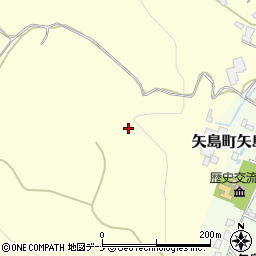 秋田県由利本荘市矢島町城内田屋の下3周辺の地図