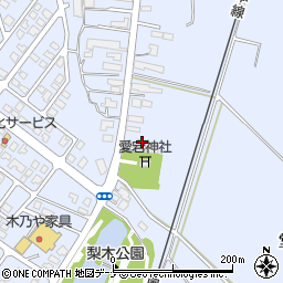 秋田県横手市十文字町梨木家東2周辺の地図
