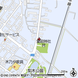 秋田県横手市十文字町梨木家東1周辺の地図