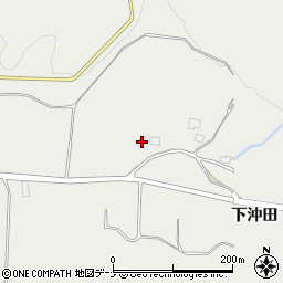 秋田県由利本荘市矢島町新荘24周辺の地図