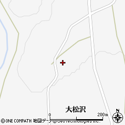 岩手県奥州市江刺玉里大松沢181周辺の地図