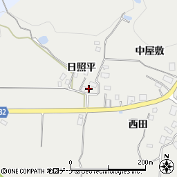 秋田県由利本荘市矢島町新荘日照平63周辺の地図