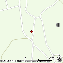 秋田県にかほ市畑石畑周辺の地図