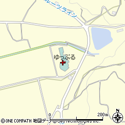 横手市　平鹿ときめき交流センター・ゆっぷる周辺の地図