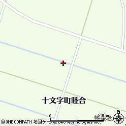 秋田県横手市十文字町睦合（寺田）周辺の地図