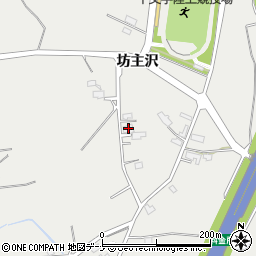 秋田県横手市十文字町十五野新田坊主沢77周辺の地図