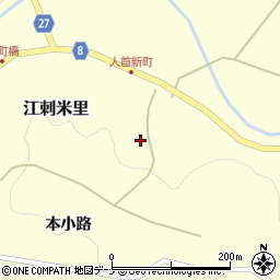 岩手県奥州市江刺米里荒町36周辺の地図