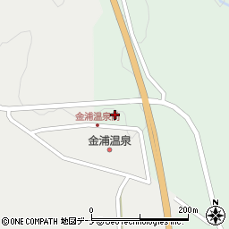 秋田県にかほ市大竹境田周辺の地図