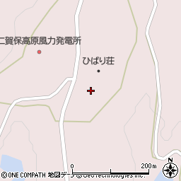 秋田県にかほ市馬場曲師小屋4周辺の地図