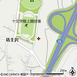 秋田県横手市十文字町十五野新田坊主沢21周辺の地図