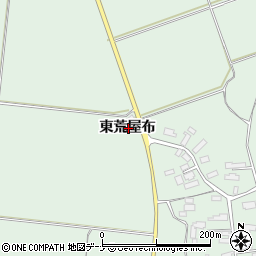 秋田県横手市十文字町植田東荒屋布周辺の地図