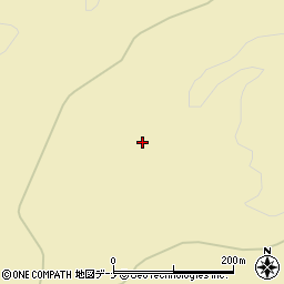 秋田県雄勝郡羽後町軽井沢根小屋沢周辺の地図