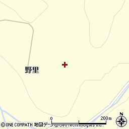 岩手県奥州市江刺米里中沢39周辺の地図