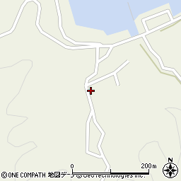 尾崎白浜簡易郵便局周辺の地図
