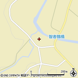 秋田県由利本荘市東由利黒渕沢口周辺の地図