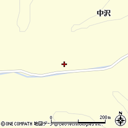 岩手県奥州市江刺米里中沢177周辺の地図