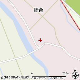 秋田県雄勝郡羽後町睦合34周辺の地図