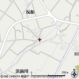 秋田県にかほ市前川反船34周辺の地図