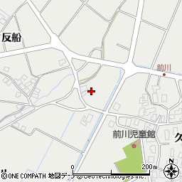 秋田県にかほ市前川居の前周辺の地図