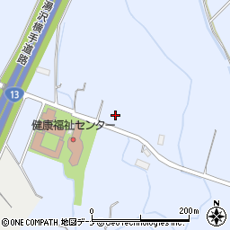 秋田県横手市十文字町梨木御休ノ上周辺の地図