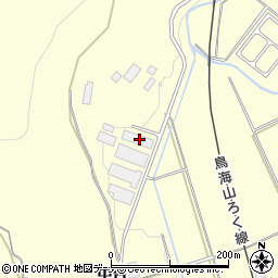 秋田県由利本荘市矢島町城内沖小田381周辺の地図