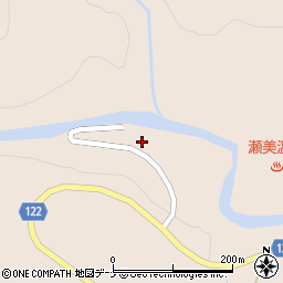株式会社入畑温泉周辺の地図