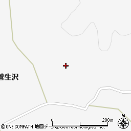 岩手県奥州市江刺玉里小菅生沢275周辺の地図