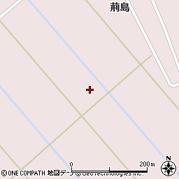 秋田県横手市十文字町谷地新田苗代下周辺の地図