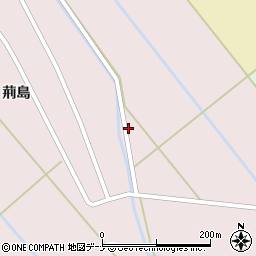 秋田県横手市十文字町谷地新田旭野周辺の地図