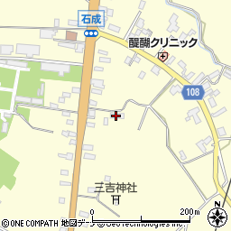 秋田県横手市平鹿町醍醐街道上72周辺の地図