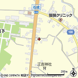 秋田県横手市平鹿町醍醐街道上79周辺の地図