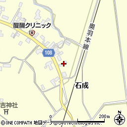 秋田県横手市平鹿町醍醐石成11周辺の地図