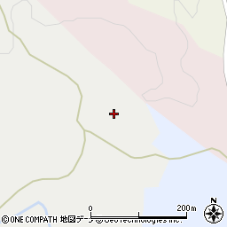 秋田県にかほ市伊勢居地水沢尻周辺の地図