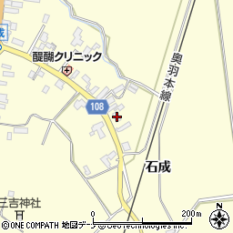秋田県横手市平鹿町醍醐石成12周辺の地図