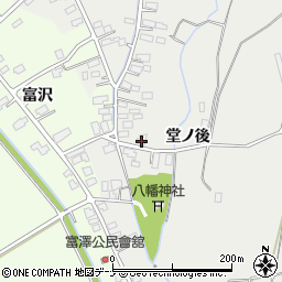秋田県横手市十文字町十五野新田（十五野）周辺の地図