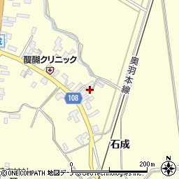 秋田県横手市平鹿町醍醐石成15周辺の地図