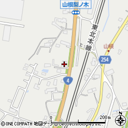 株式会社高岡　北上営業所周辺の地図