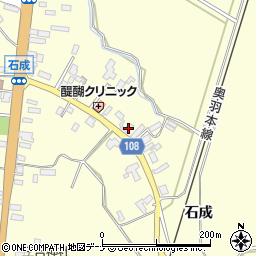 秋田県横手市平鹿町醍醐石成17周辺の地図