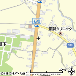 秋田県横手市平鹿町醍醐街道上76周辺の地図
