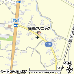 秋田県横手市平鹿町醍醐石成47周辺の地図