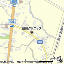秋田県横手市平鹿町醍醐石成25周辺の地図