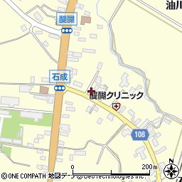 秋田県横手市平鹿町醍醐石成40周辺の地図
