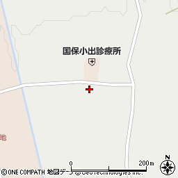 秋田県にかほ市伊勢居地南野周辺の地図