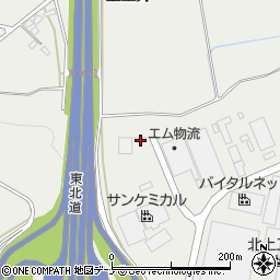 大日運輸倉庫株式会社　北上営業所周辺の地図